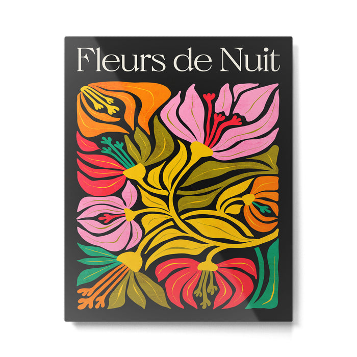 Night Flowers: Fleurs de Nuit | Matisse Edition Metal Print Gallery Image 1
