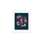 Night Race: Pink Tiger Edition Art Print Gallery Image 1