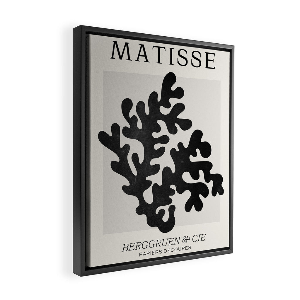Noir: Matisse Series 03 | Mid-Century Edition Framed Canvas Print Gallery Image 2
