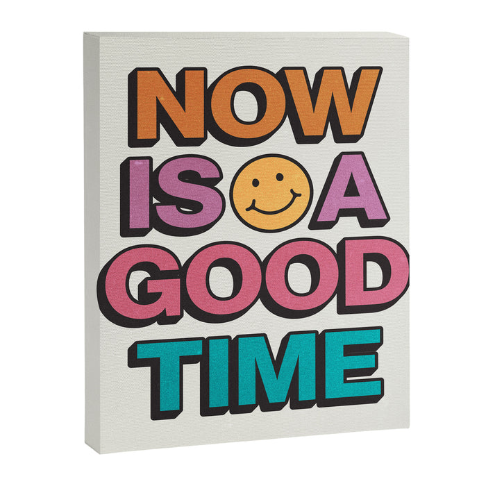 Now Is A Good Time Canvas Print Gallery Image 1