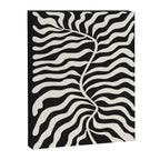 Onyx Ferns: Black & White Matisse Edition Canvas Print Gallery Image 6