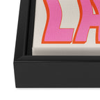 Ooh La La Framed Canvas Print Gallery Image 3