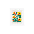 Orioles & Golden Poppy: Les Fleurs | Flower Market 04 | Spring Summer 23 Art Print Gallery Image 1