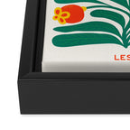 Orioles & Golden Poppy: Les Fleurs | Flower Market 04 | Spring Summer 23 Framed Canvas Print Gallery Image 3