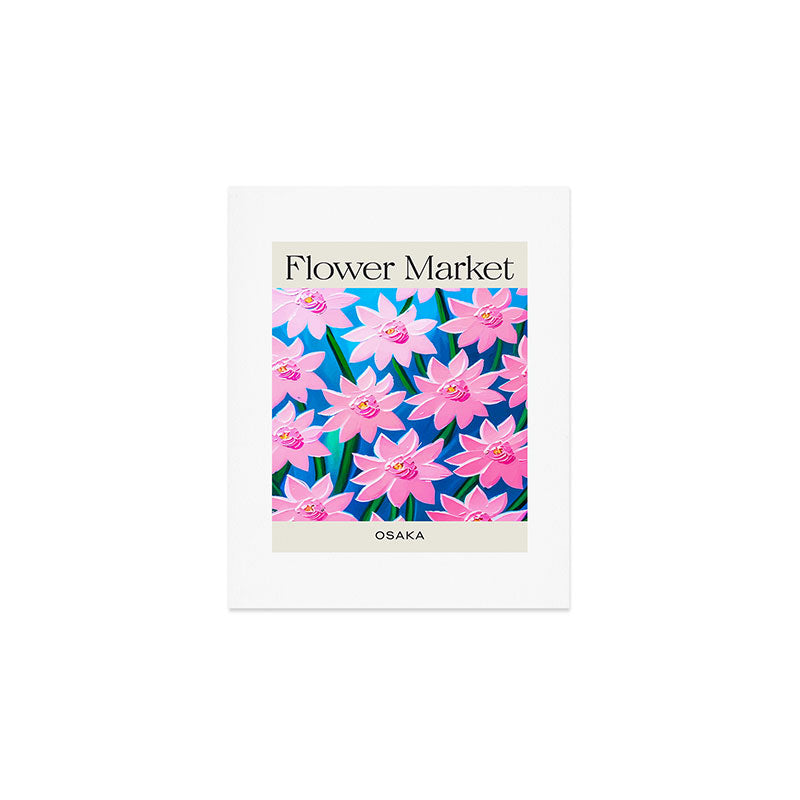 Osaka: Flower Market 03 Art Print Gallery Image 1