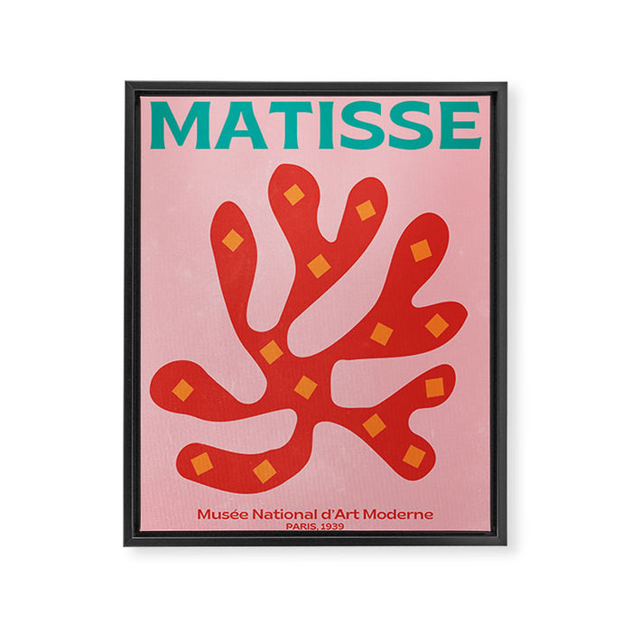 Palm Beach: Matisse Travel Colour Series 01 Framed Canvas Print Gallery Image 1