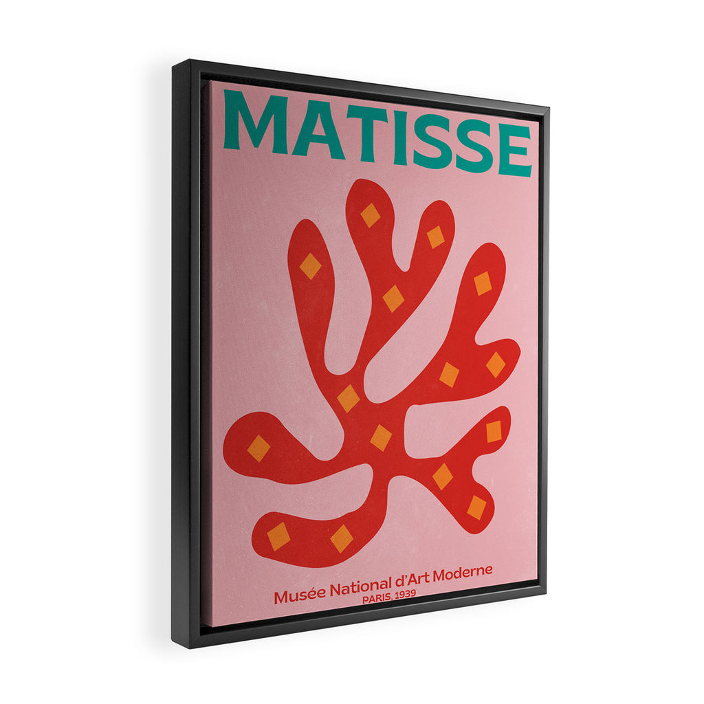 Palm Beach: Matisse Travel Colour Series 01 Framed Canvas Print Gallery Image 2
