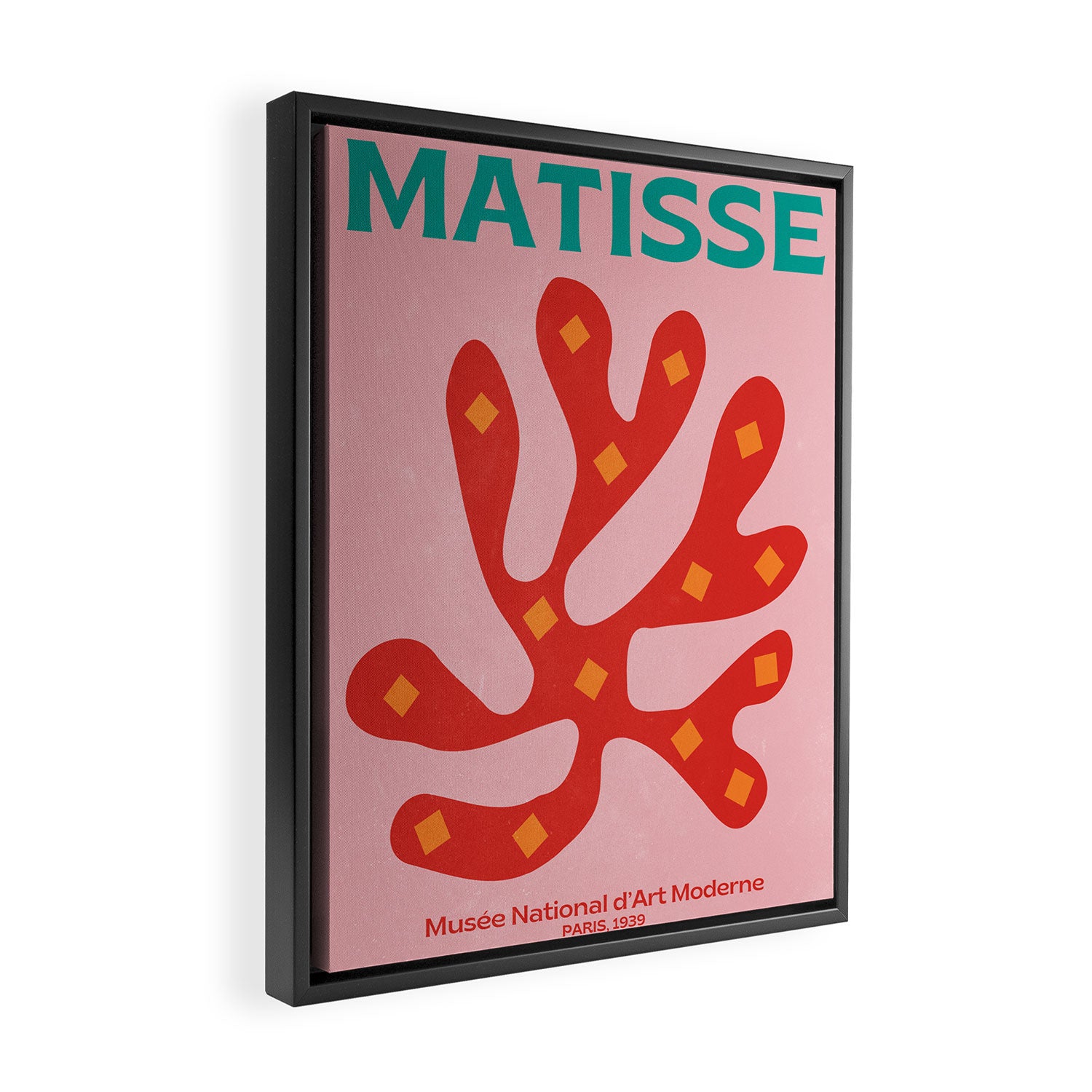 Palm Beach: Matisse Travel Colour Series 01 Framed Canvas Print Gallery Image 2