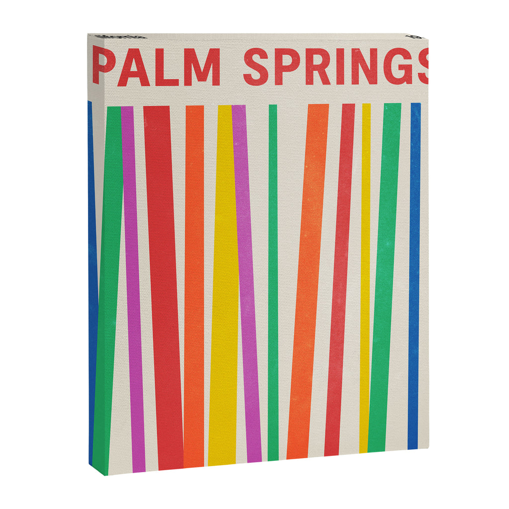 Palm Springs 1930: Retro Mid-Century Edition  Canvas Print Gallery Image 8