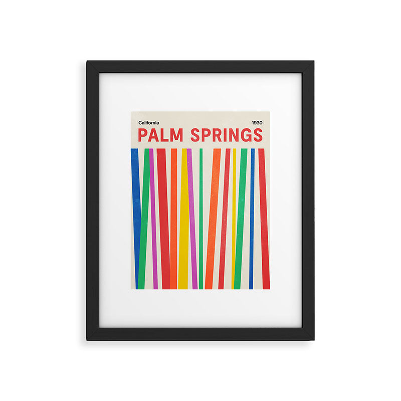 Palm Springs 1930: Retro Mid-Century Edition  Framed Art Print Gallery Image 6