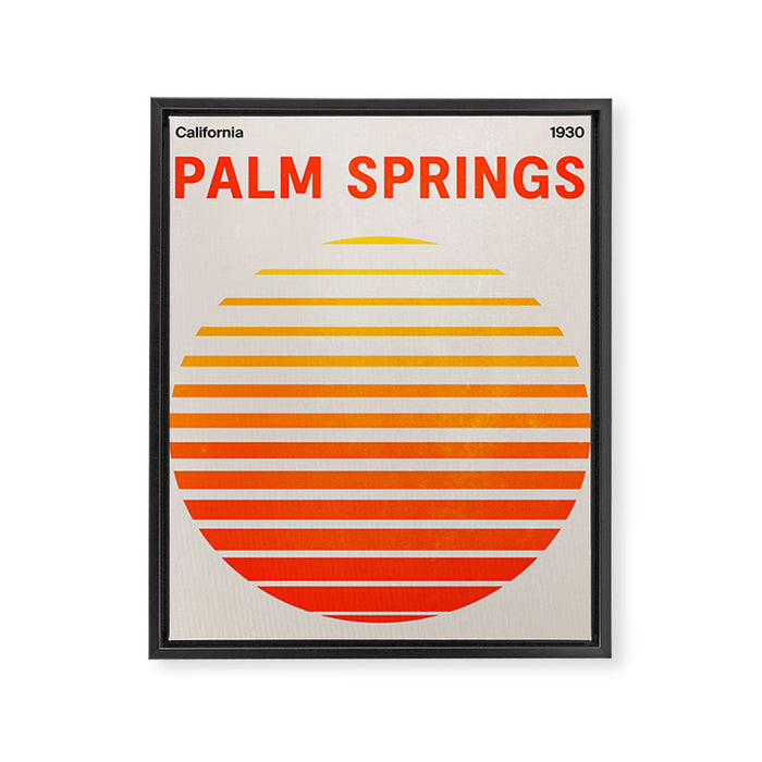 Palm Springs 3: Rising Sun Edition Framed Canvas Print Gallery Image 1