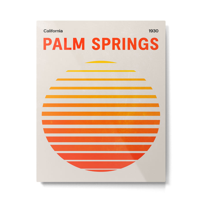 Palm Springs 3: Rising Sun Edition Metal Print Gallery Image 1