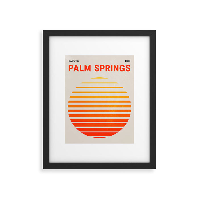 Palm Springs 3: Rising Sun Edition Framed Art Print Gallery Image 1