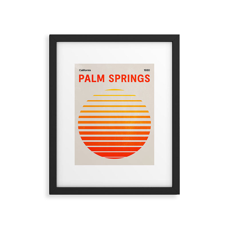 Palm Springs 3: Rising Sun Edition Framed Art Print Gallery Image 4