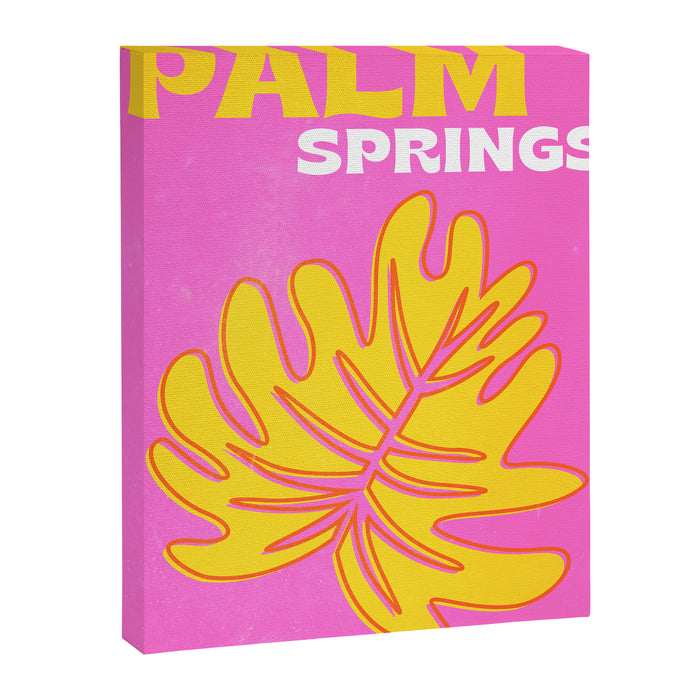 Palm Springs: Vintage Travel Colour Series 06 Canvas Print Gallery Image 1