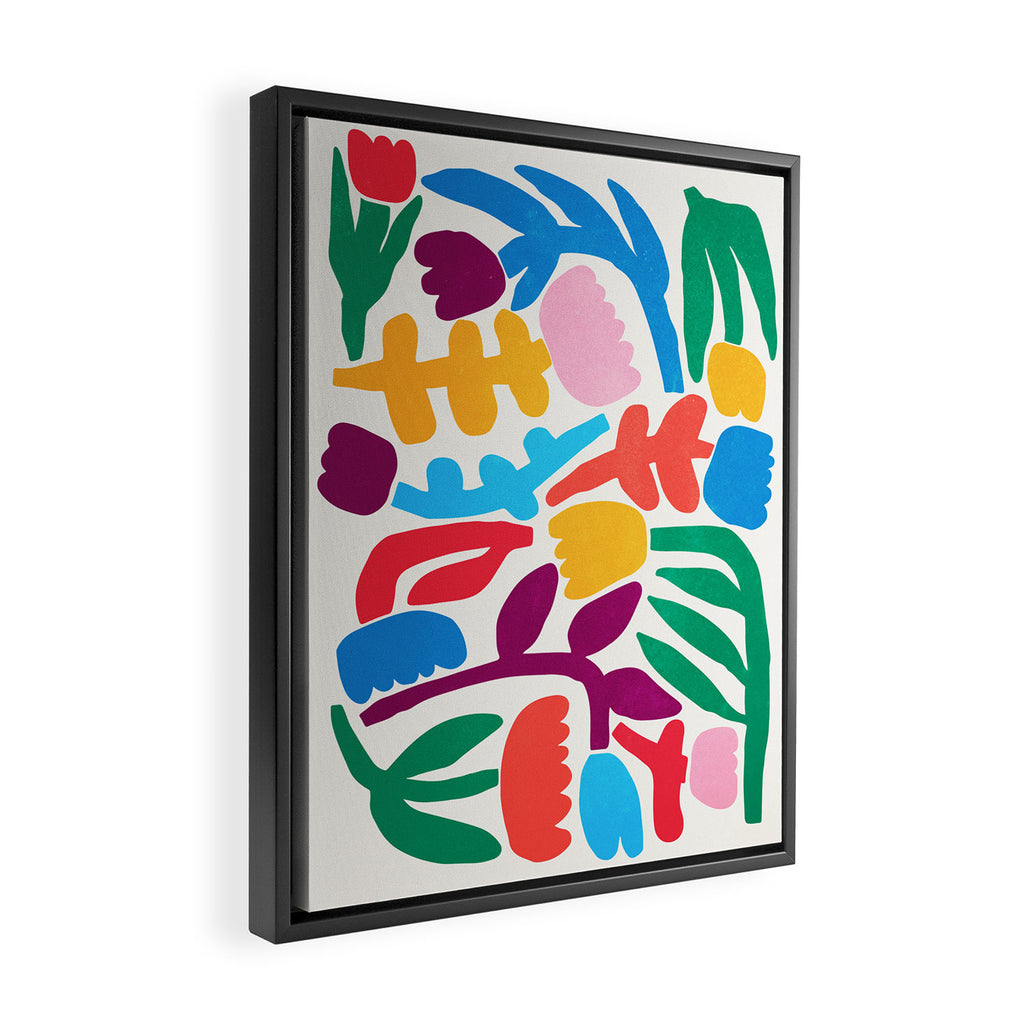 Paper Flowers: Matisse Edition Framed Canvas Print Gallery Image 2