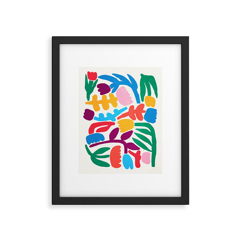 Paper Flowers: Matisse Edition Framed Art Print Gallery Image 5