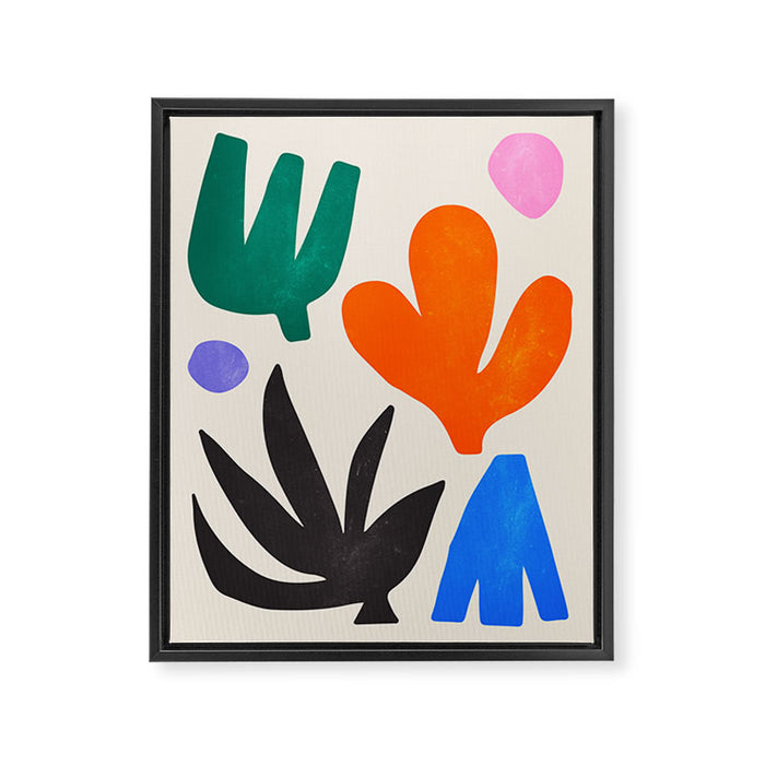 Paper Garden: Matisse Cutouts 01 Framed Canvas Print Gallery Image 1
