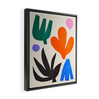 Paper Garden: Matisse Cutouts 01 Framed Canvas Print Gallery Image 2
