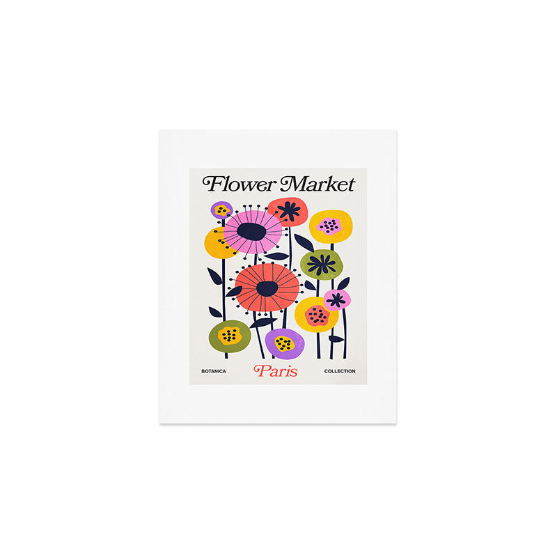 Paris: Botanica Edition | Flower Market Art Print Gallery Image 1
