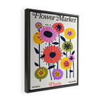 Paris: Botanica Edition | Flower Market Framed Canvas Print Gallery Image 2