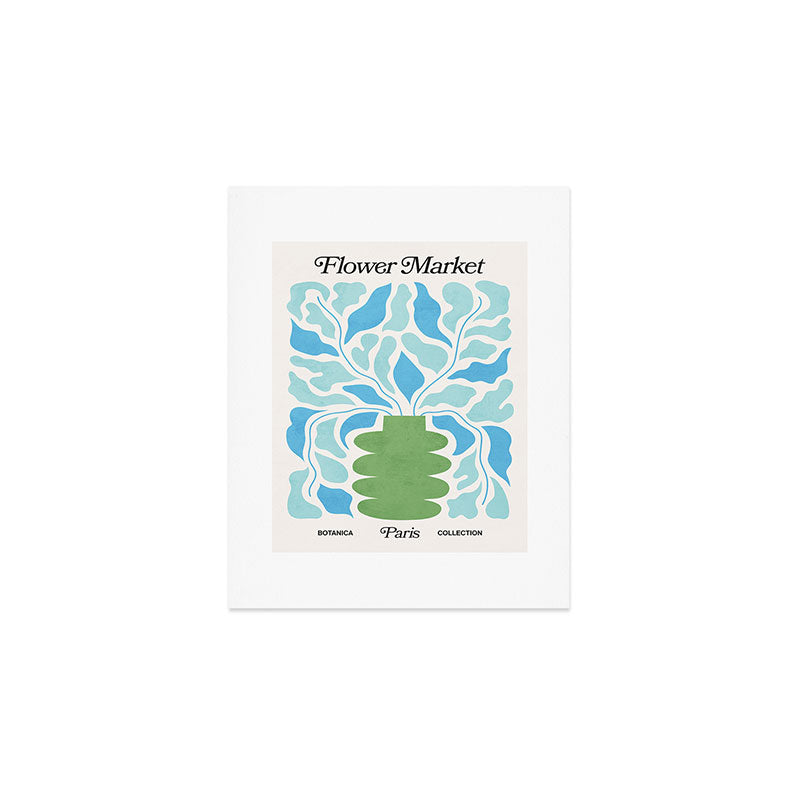Paris: Flower Market 02 | Botanica Edition Art Print Gallery Image 1
