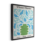 Paris: Flower Market 02 | Botanica Edition Framed Canvas Print Gallery Image 2