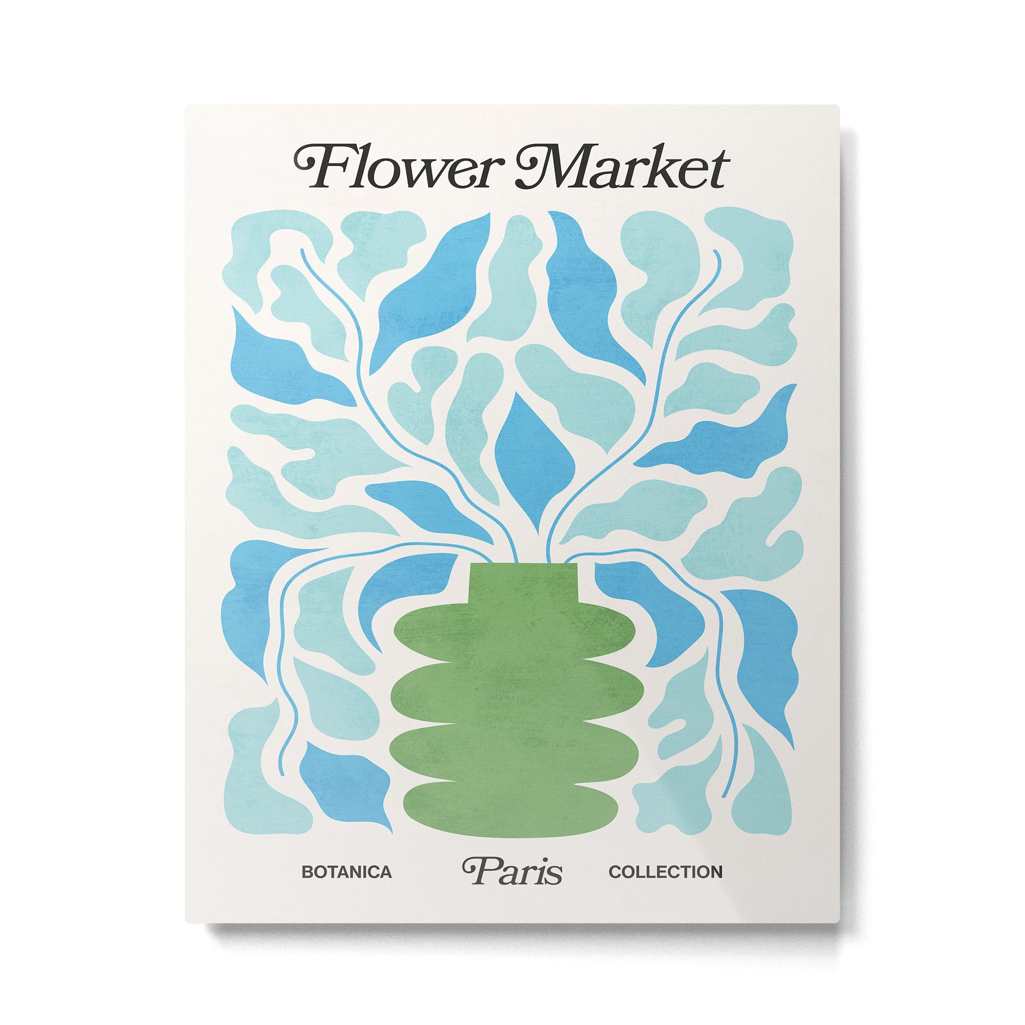 Paris: Flower Market 02 | Botanica Edition Metal Print Gallery Image 4