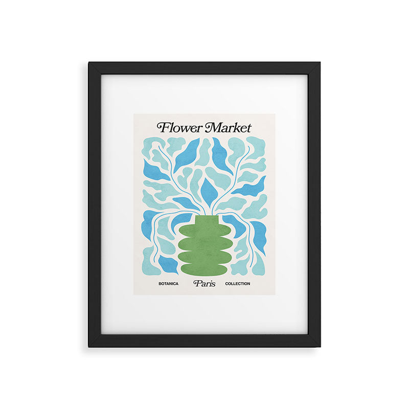 Paris: Flower Market 02 | Botanica Edition Framed Art Print Gallery Image 4