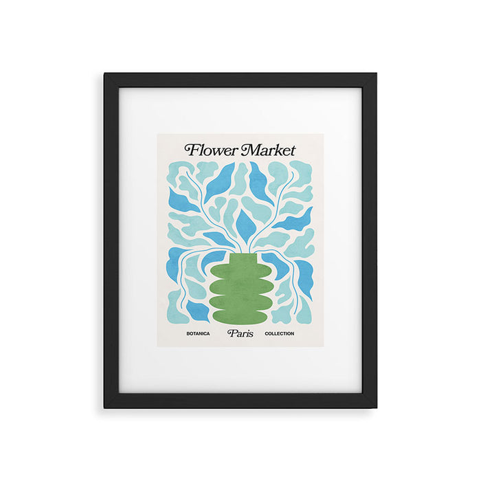 Paris: Flower Market 02 | Botanica Edition Framed Art Print Gallery Image 1