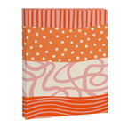 Peach Pattern Cake | PATTERN 08: The Retro Edition Canvas Print Gallery Image 6
