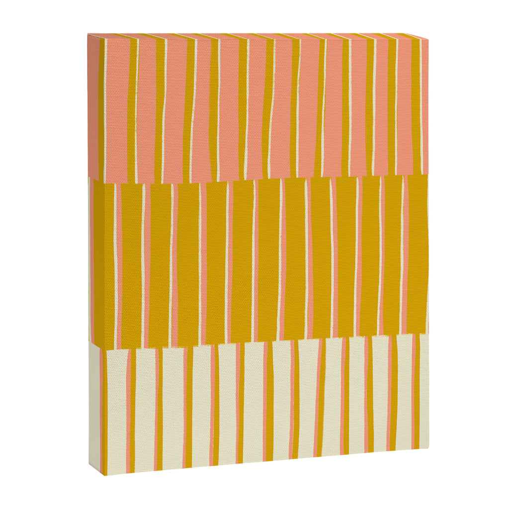 Peach, Tulip & Cream | PATTERN 09: The Retro Edition Canvas Print Gallery Image 6