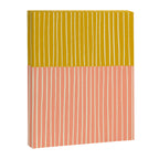 Peach & Tulip Yellow | PATTERN 06: The Retro Edition Canvas Print Gallery Image 6