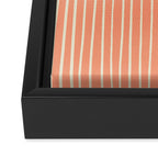 Peach & Tulip Yellow | PATTERN 06: The Retro Edition Framed Canvas Print Gallery Image 3