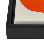 Pebbles: Mid Century Abstraction Framed Canvas Print Gallery Image 3
