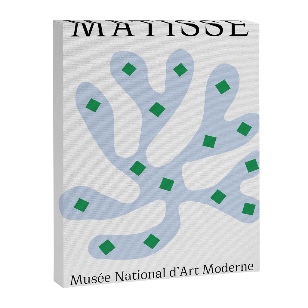 Periwinkle: Matisse Pastel Series 01 Canvas Print Gallery Image 6