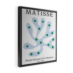Periwinkle: Matisse Pastel Series 01 Framed Canvas Print Gallery Image 2