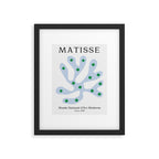 Periwinkle: Matisse Pastel Series 01 Framed Art Print Gallery Image 5