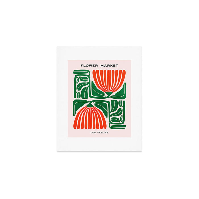 Pippin & Ferns: Les Fleurs | Flower Market 01 Art Print Gallery Image 1