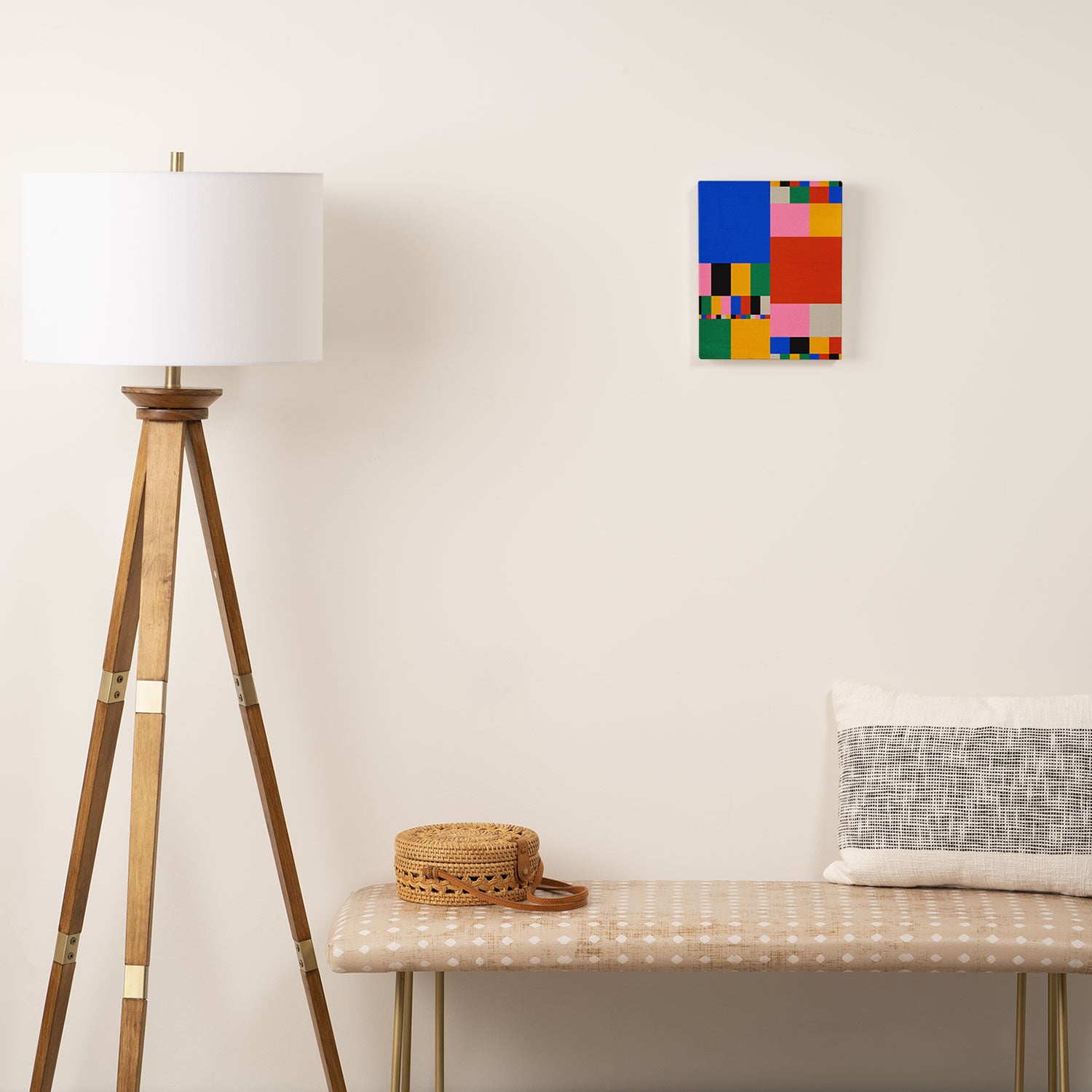 Pixels: Bauhaus Edition Canvas Print Gallery Image 2