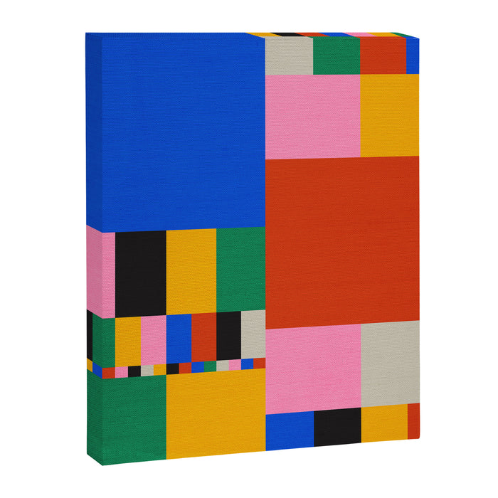 Pixels: Bauhaus Edition Canvas Print Gallery Image 1