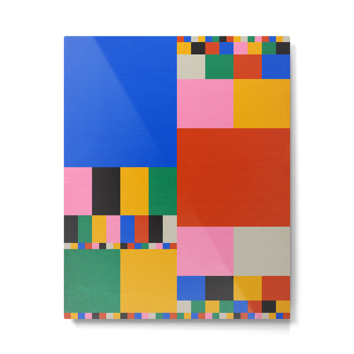 Pixels: Bauhaus Edition Metal Print Gallery Image 1