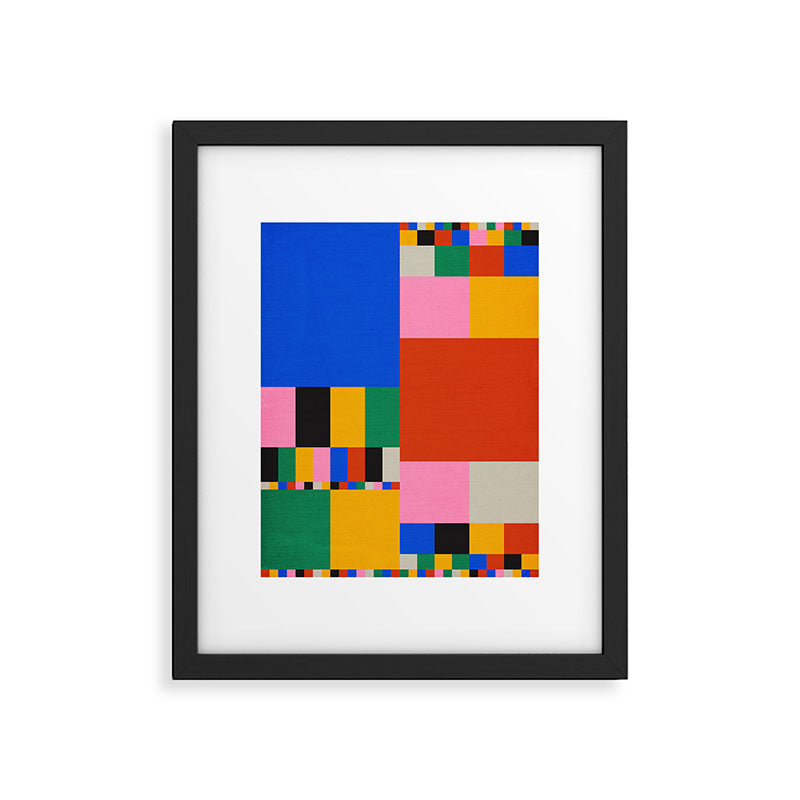 Pixels: Bauhaus Edition Framed Art Print Gallery Image 5