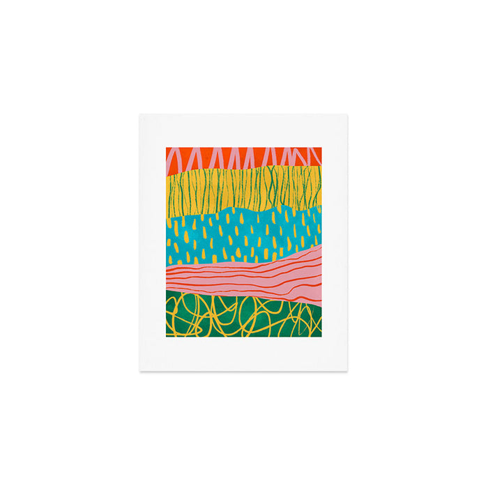 Pop Pattern Collage | PATTERN 10: The Retro Edition Art Print Gallery Image 1