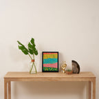 Pop Pattern Collage | PATTERN 10: The Retro Edition Framed Canvas Print Gallery Image 4