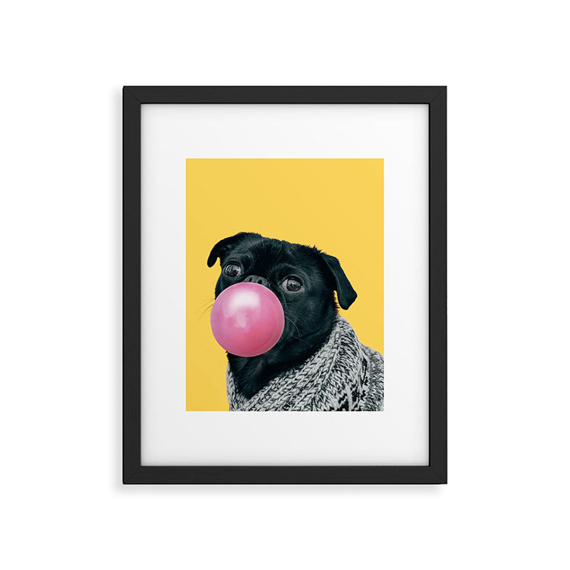 Pug Life: Pop Animals Framed Art Print Gallery Image 4
