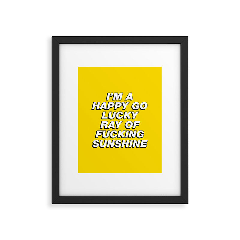 Ray of Sunshine Framed Art Print Gallery Image 5