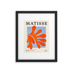 Red Coral Leaf: Matisse Paper Cutouts II Framed Art Print Gallery Image 5