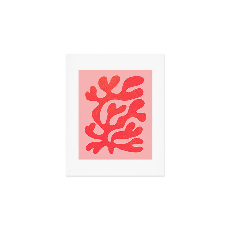 Red Salsa: Matisse Paper Cutouts 07 Art Print Gallery Image 1