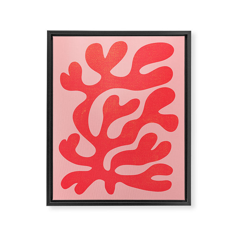 Red Salsa: Matisse Paper Cutouts 07 Framed Canvas Print Gallery Image 6